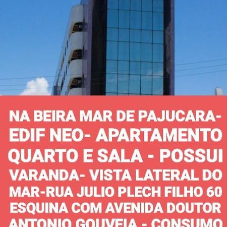 Na Beira Mar De Pajucara- Edif Neo- Apartamento Quarto E Sala- Tem Varanda - Vista Lateral Do Mar- Rua Julio Plech Filho 60 Esquina Com Avenida Doutor Antonio Gouveia - Consumo Eletrico E Pago No Ckeck-Out 1Kwh E 1,35 Reias Maceió 외부 사진